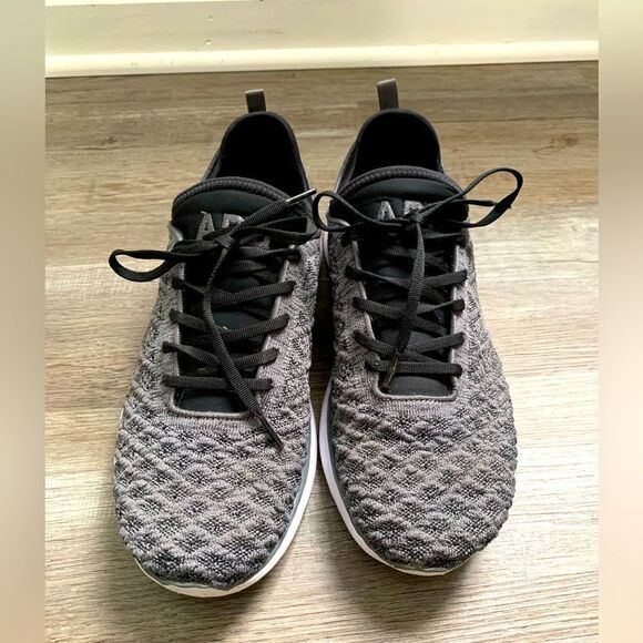 APL Techloom Phantom Sneakers Performance Sneakers Gray Black Men’s Size 11 Used - Picture 1 of 16